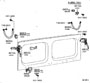 BACK DOOR LOCK & HINGE Diagram