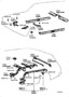 Diagram FLOOR SIDE MEMBER for your 1981 TOYOTA PICKUP