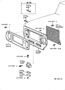 Diagram RADIATOR GRILLE for your TOYOTA