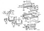 Image of Packing, Side. (Rear, Upper) image for your 2002 TOYOTA TACOMA DELUXE 3400CC EFI, MANUAL , 5-SPEED