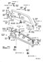 Diagram BACK DOOR LOCK & HINGE for your 2001 TOYOTA CAMRY