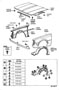 Diagram HOOD & FRONT FENDER for your 1981 TOYOTA