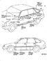 Diagram SIDE MOULDING for your 1987 TOYOTA PICKUP