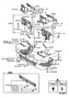 Diagram RADIATOR GRILLE for your 1988 TOYOTA PICKUP