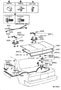 Diagram LUGGAGE COMPARTMENT DOOR & LOCK for your 1989 TOYOTA SUPRA