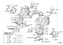 Diagram SEAT & SEAT TRACK for your 2015 TOYOTA SIENNA