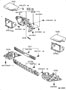 Diagram RADIATOR GRILLE for your 2005 TOYOTA CAMRY LE 3000CC 24-VALVE DOHC EFI, AUTOMATIC  5-SPEED