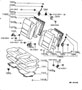 REAR SEAT & SEAT TRACK Diagram