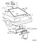 Diagram REAR MOULDING for your 2021 TOYOTA TACOMA TRD Off-Road Extended Cab Pickup Fleetside