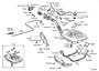 Diagram FUEL TANK & TUBE for your 2011 TOYOTA TUNDRA Base Standard Cab Pickup Fleetside