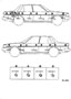 Diagram SIDE MOULDING for your 2021 TOYOTA TACOMA TRD Off-Road Extended Cab Pickup Fleetside