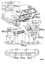 Diagram SIDE MOULDING for your 1987 TOYOTA PICKUP