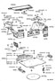 Diagram DECK BOARD & DECK TRIM COVER for your 1990 TOYOTA TERCEL SEDAN, 5-DOOR , STANDARD