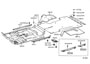 Image of Carpet Assembly, Floor. image for your 1998 TOYOTA LAND CRUISER