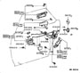 Diagram REAR DOOR LOCK & HANDLE for your 2010 TOYOTA YARIS