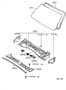 Diagram COWL PANEL & WINDSHIELD GLASS for your 2004 TOYOTA ECHO