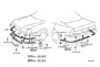 Diagram MUDGUARD & SPOILER for your 2020 TOYOTA Prius Prime