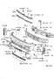 Diagram FRONT BUMPER & BUMPER STAY for your TOYOTA