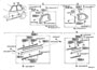 Diagram SIDE MOULDING for your 2003 TOYOTA SEQUOIA