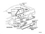 Diagram SIDE MOULDING for your 1990 TOYOTA PREVIA