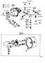 Diagram BRAKE BOOSTER & VACUUM TUBE for your TOYOTA LAND CRUISER