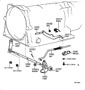Diagram THROTTLE LINK & VALVE LEVER (ATM) for your 2012 TOYOTA TUNDRA Base Extended Cab Pickup Fleetside