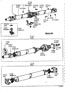 Diagram PROPELLER SHAFT & UNIVERSAL JOINT for your TOYOTA CELICA