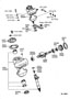 Diagram STEERING COLUMN & SHAFT for your 1994 TOYOTA PASEO