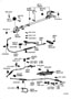 Diagram PARKING BRAKE & CABLE for your TOYOTA PICKUP