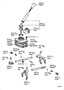 Diagram TRANSFER LEVER & SHIFT ROD for your 2014 TOYOTA VENZA LE 3.5L  AWD