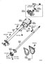 Diagram STEERING COLUMN & SHAFT for your 1982 TOYOTA PICKUP