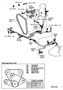 Diagram POWER STEERING TUBE for your 2014 TOYOTA PRIUS