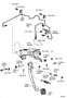 Diagram CLUTCH PEDAL & FLEXIBLE HOSE for your 1980 TOYOTA COROLLA
