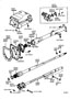 Diagram STEERING COLUMN & SHAFT for your 1982 TOYOTA PICKUP