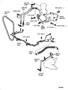 Diagram POWER STEERING TUBE for your 2014 TOYOTA PRIUS