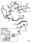 Diagram POWER STEERING TUBE for your 2014 TOYOTA PRIUS