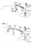 Diagram BRAKE BOOSTER & VACUUM TUBE for your 1984 TOYOTA