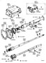 Diagram STEERING COLUMN & SHAFT for your 1982 TOYOTA PICKUP