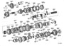 Diagram TRANSMISSION GEAR (MTM) for your TOYOTA SUPRA