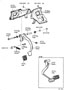 BRAKE PEDAL & BRACKET Diagram