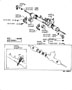 Diagram FRONT STEERING GEAR & LINK for your 2024 TOYOTA COROLLA