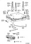 Diagram VALVE BODY & OIL STRAINER (ATM) for your 2010 TOYOTA COROLLA