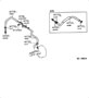 Diagram BRAKE BOOSTER & VACUUM TUBE for your 1986 TOYOTA