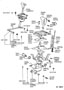 Diagram SHIFT LEVER & RETAINER for your 2014 TOYOTA VENZA LE 3.5L  AWD