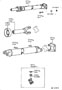 Diagram PROPELLER SHAFT & UNIVERSAL JOINT for your 2005 Scion XB 1500CC 16VALVE DOHC EFI, MANUAL