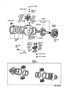 Diagram FRONT AXLE ARM & STEERING KNUCKLE for your TOYOTA