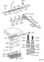 Diagram VALVE BODY & OIL STRAINER (ATM) for your 1983 TOYOTA COROLLA