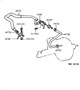 Diagram BRAKE BOOSTER & VACUUM TUBE for your 1988 TOYOTA