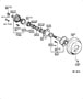 Diagram REAR AXLE SHAFT & HUB for your 2023 TOYOTA TACOMA SR Crew Cab Pickup Fleetside 3.5L  RWD