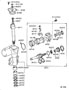 Diagram FRONT STEERING GEAR & LINK for your 1984 TOYOTA LAND CRUISER